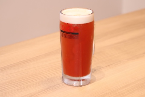 レッドアイ（トマトジュース＋ビール）